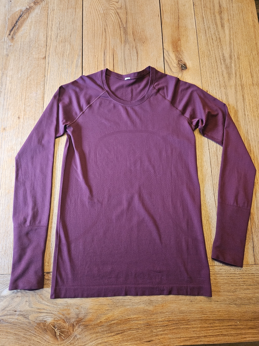 lululemon Swiftly Tech Long-Sleeve Shirt 2.0 Purple